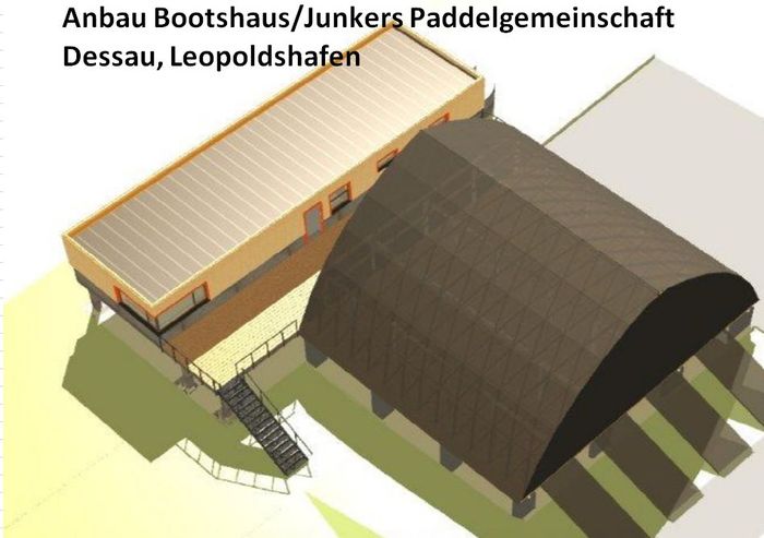 Anbau-Bootshaus-Junkers-Paddelgemeinschaft-Dessau-Leopoldshafen
