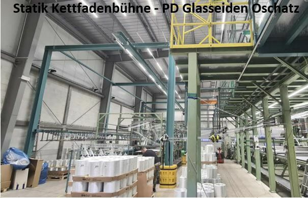 Statik Kettfadenbühne - PD Glasseiden Oschatz