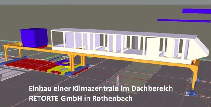 Statik Klimazentrale RETORTE GmbH Röthenbach