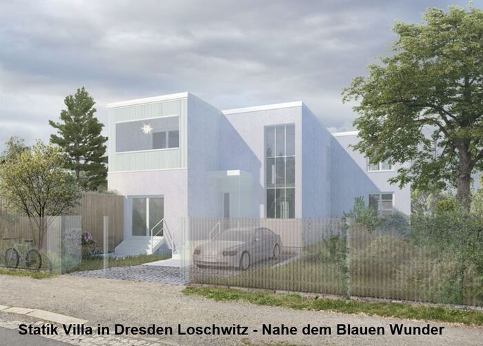 Statik Villa in Dresden Loschwitz - Nahe dem Blauen Wunder