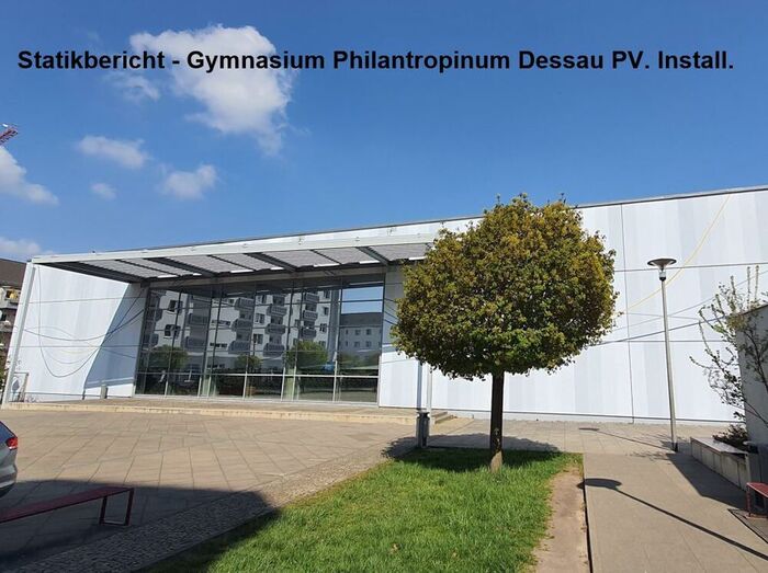 Statikbericht - Gymnasium Philantropinum Dessau PV Install